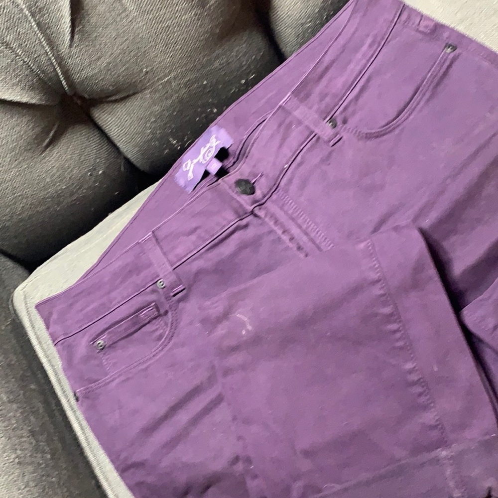 NYDJ size 12 purple